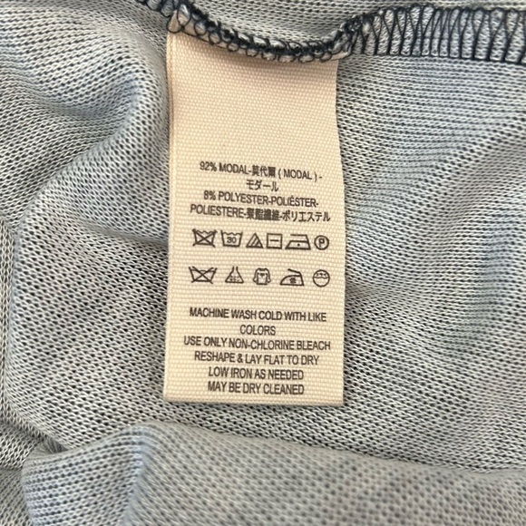 FREE PEOPLE Oversized Printed Colorblock T-Shirt Dress - Picture 8 of 9